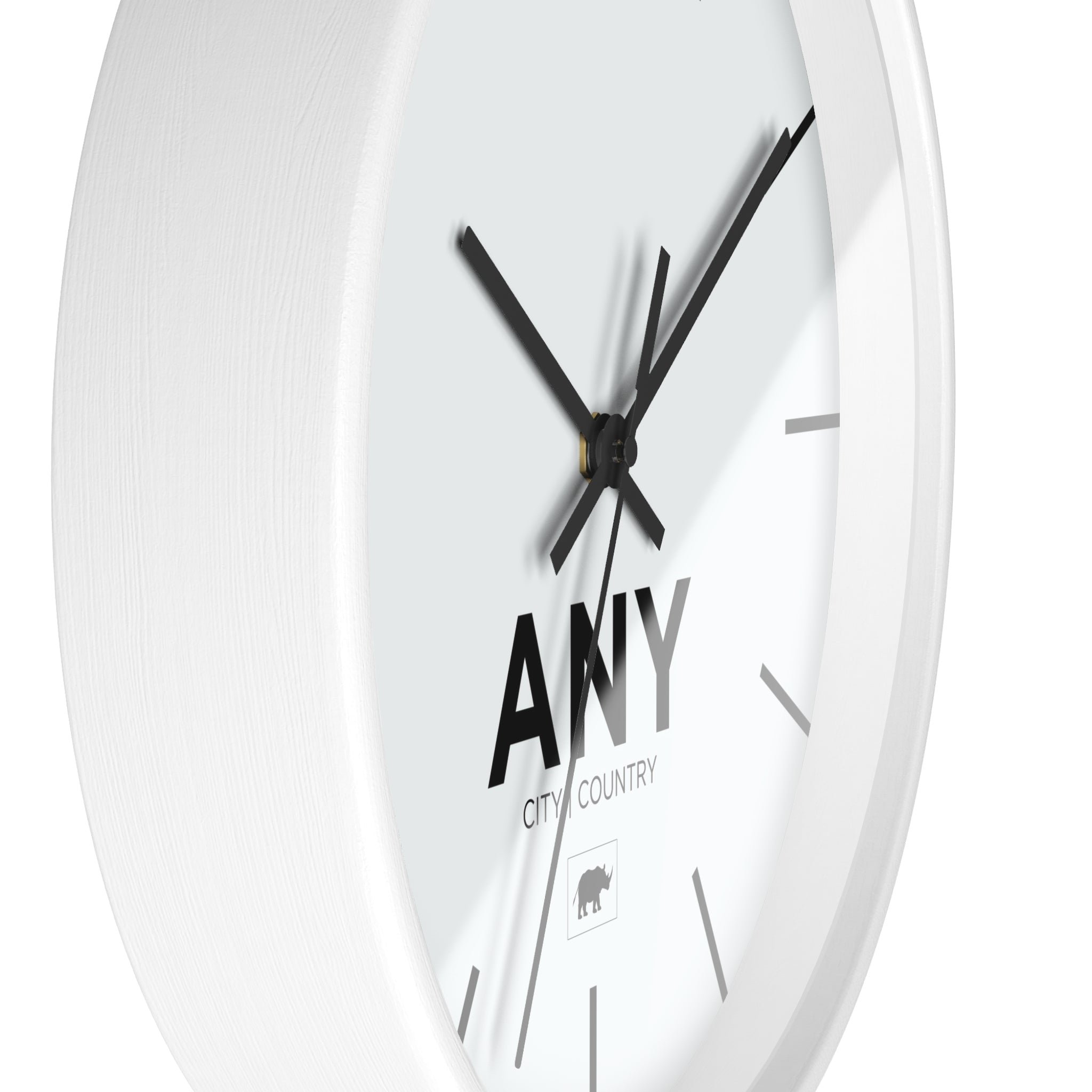 08L FIRST CLASS ANY AIRPORT WALL CLOCK - 08 Left