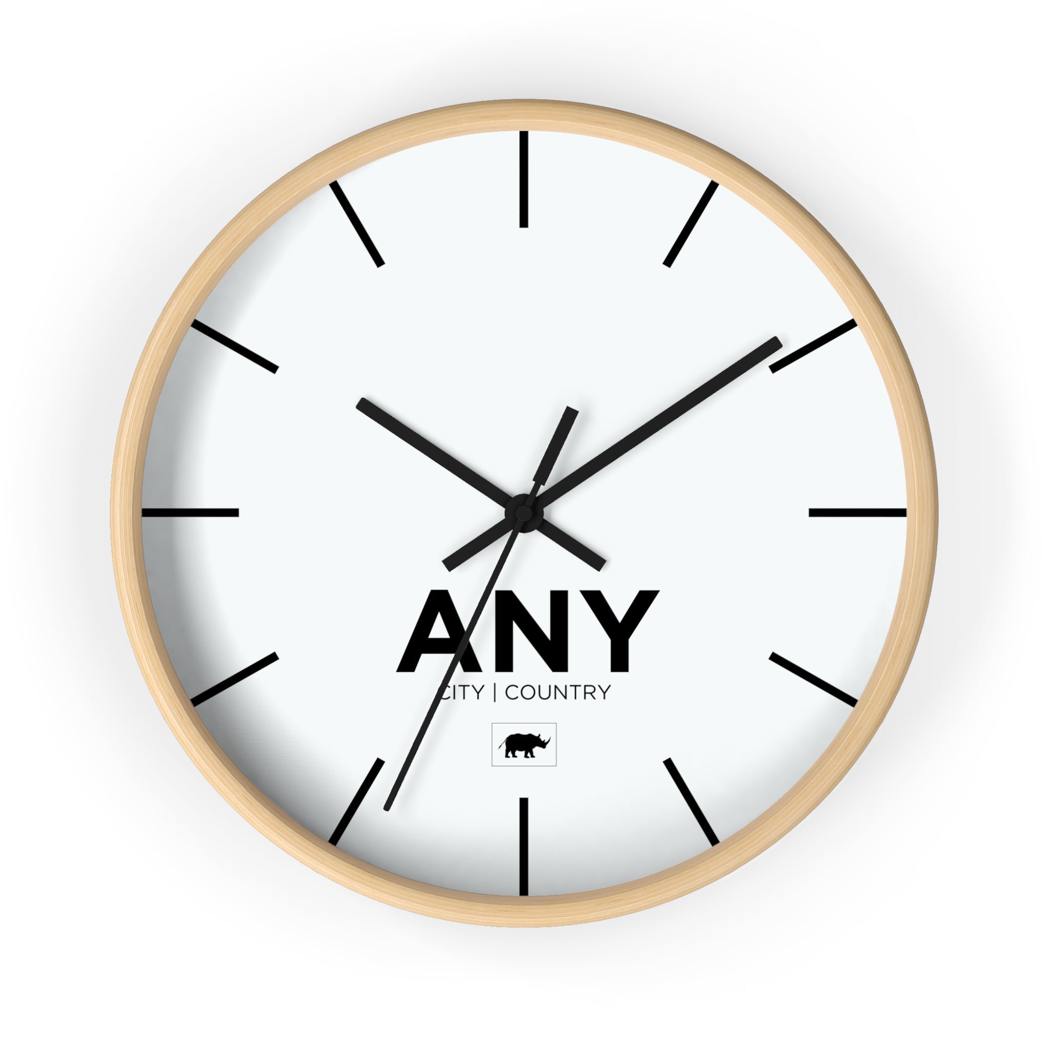 08L FIRST CLASS ANY AIRPORT WALL CLOCK - 08 Left