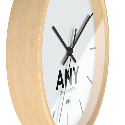 08L FIRST CLASS ANY AIRPORT WALL CLOCK - 08 Left
