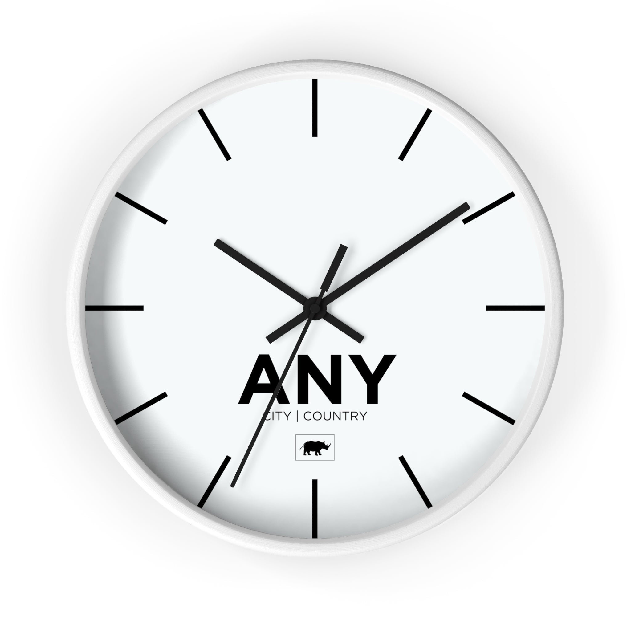 08L FIRST CLASS ANY AIRPORT WALL CLOCK - 08 Left