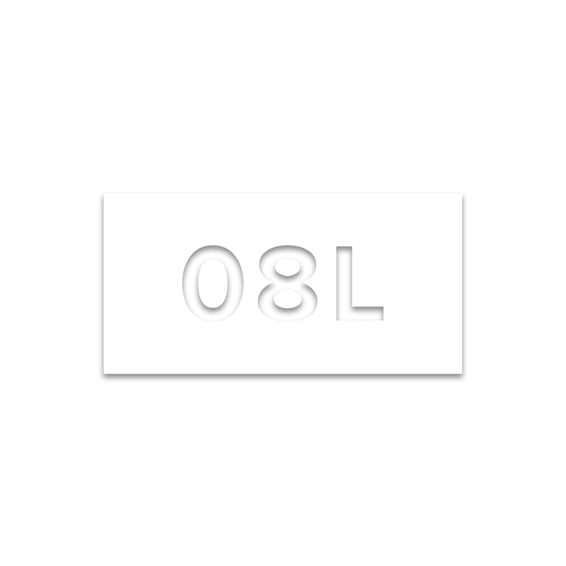 08L Window Decal - 08 Left