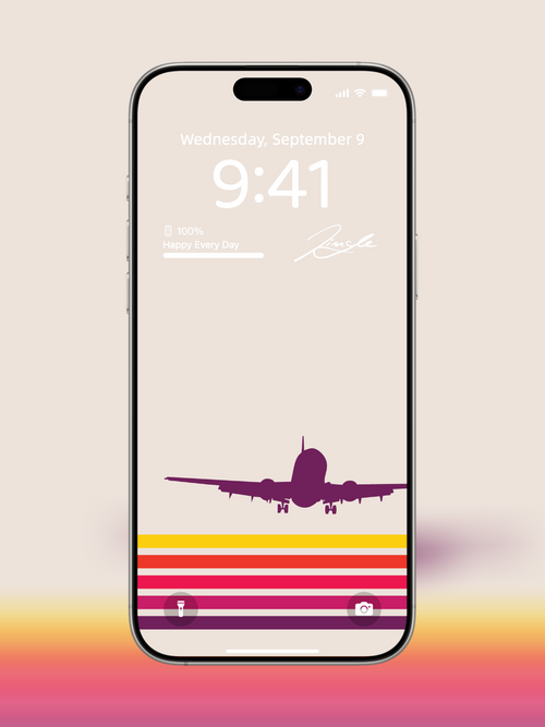 Sunrise Takeoff Wallpaper