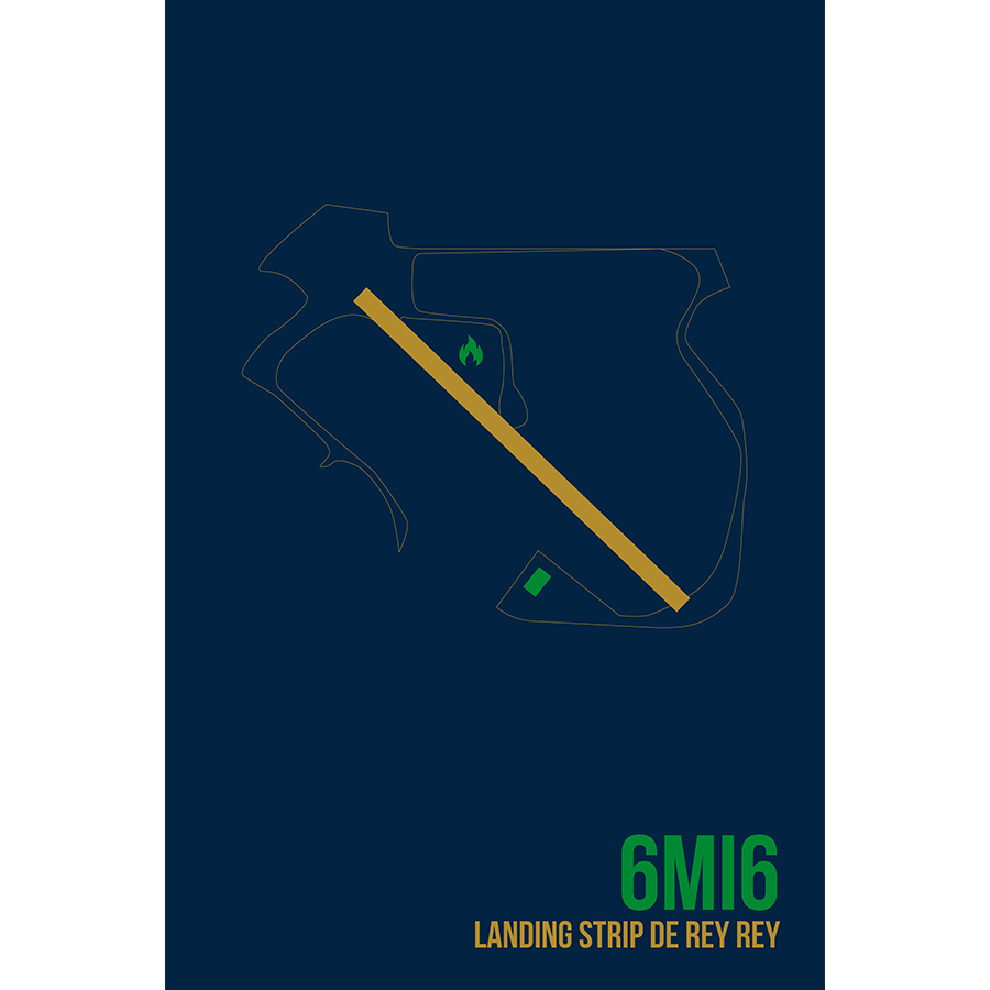 6MI6 | LANDING STRIP DE REY REY