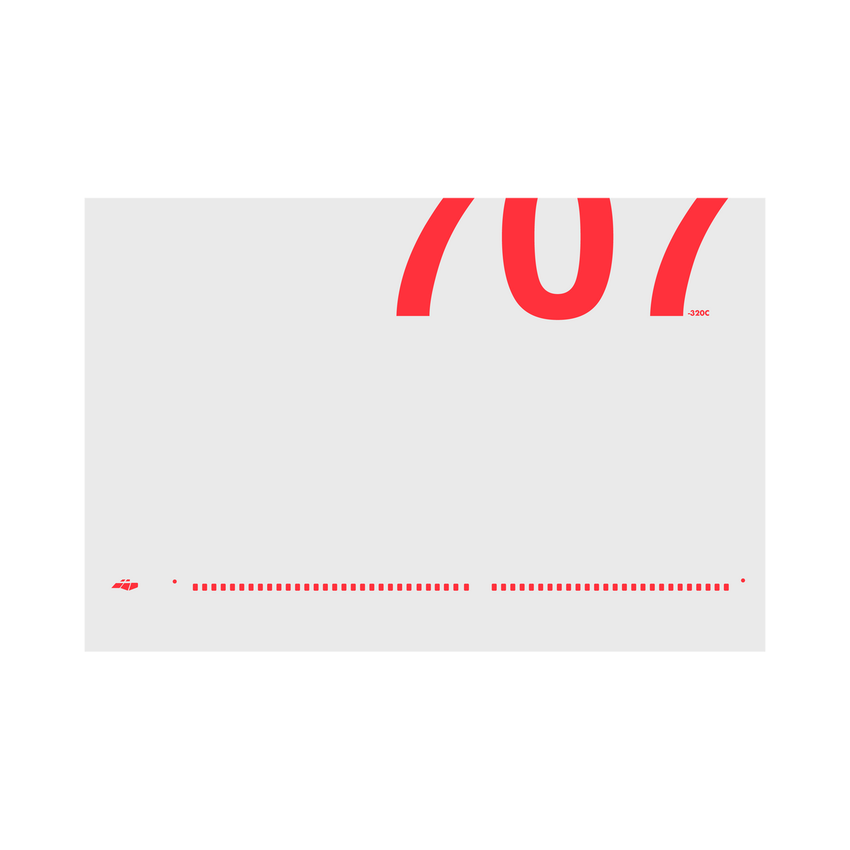 707-320C Windows, red on gray poster by 08 Left
