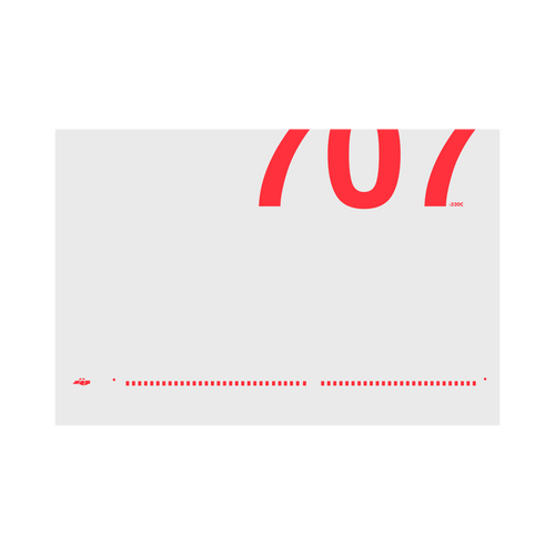 707-320C Windows, red on gray poster by 08 Left