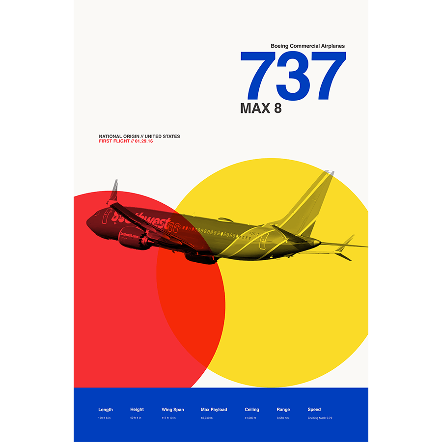 737 Max 8 - 08 Left