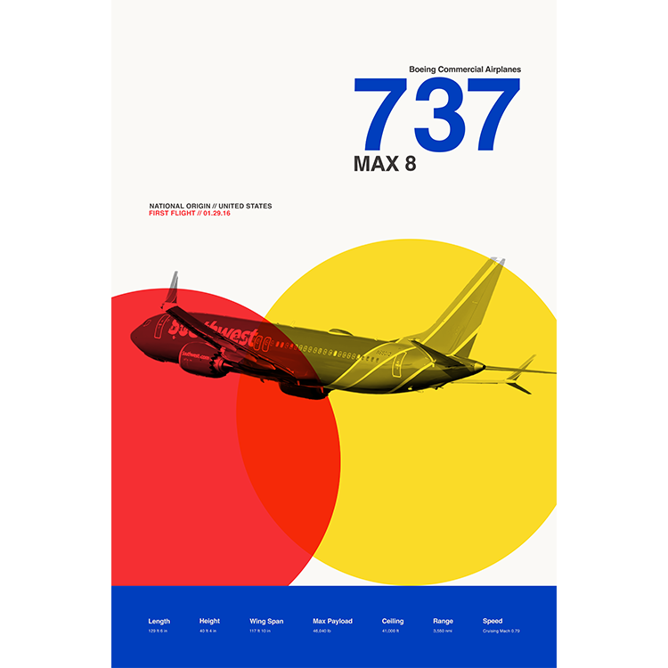 737 Max 8 - 08 Left