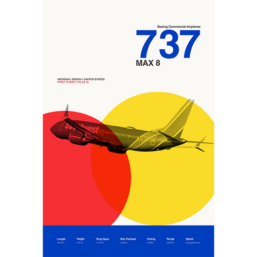 737 Max 8 - 08 Left