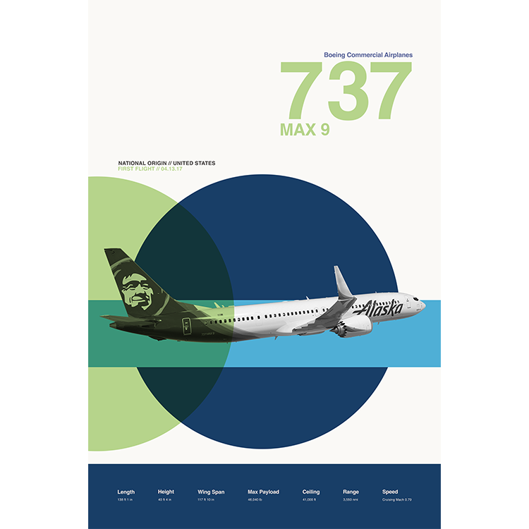 737 Max 9 - 08 Left