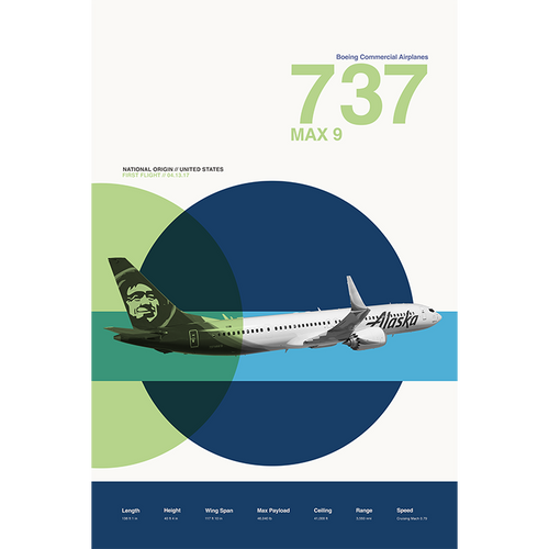 737 Max 9 - 08 Left