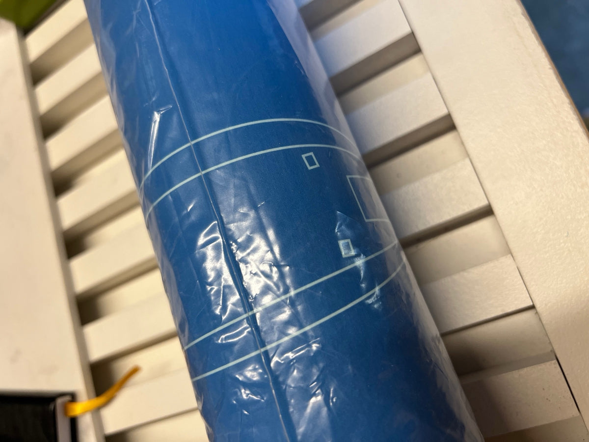 B777 Overhead 24 x 36 Print Clearance, Signed, the actual item
