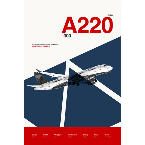A220 - 300 - 08 Left