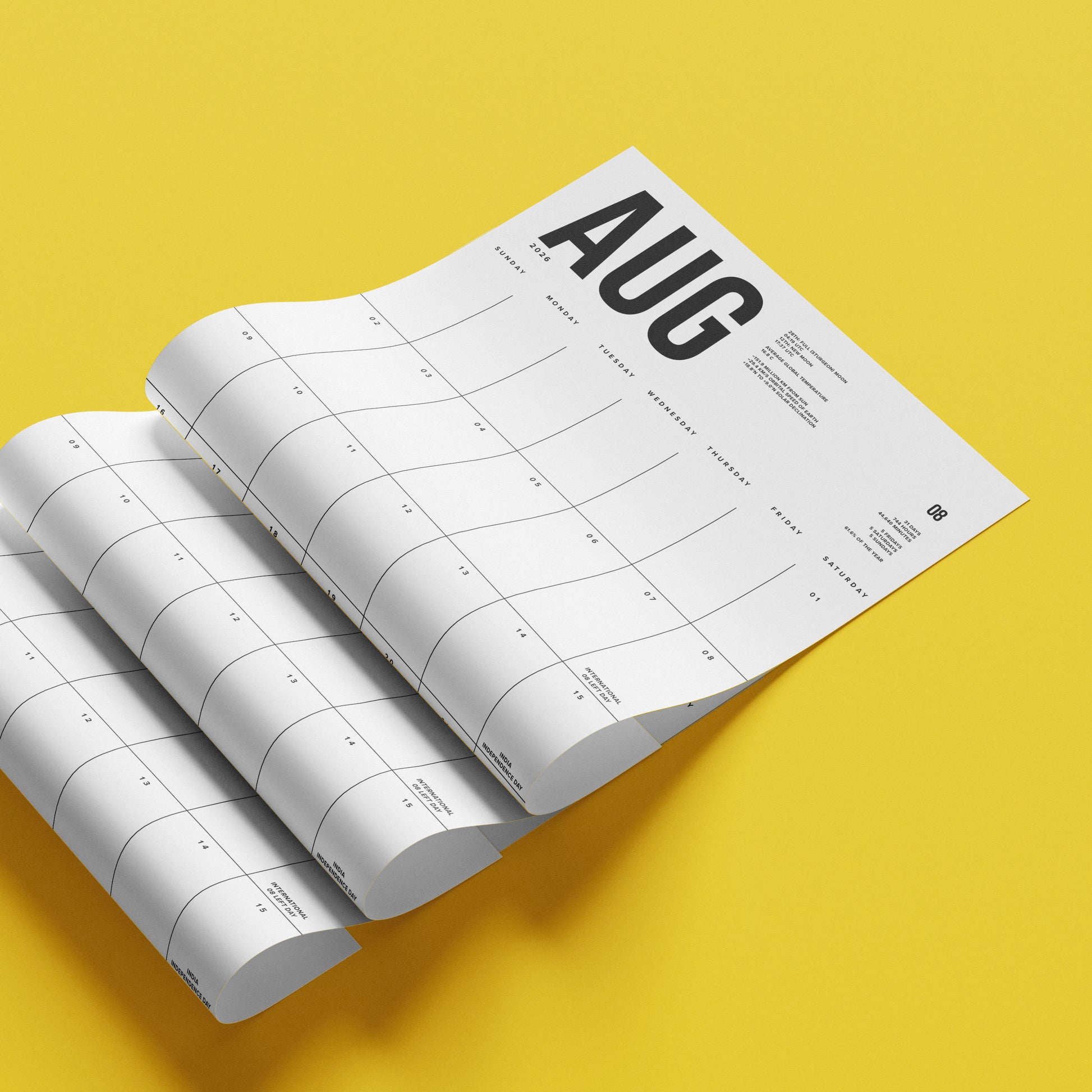 08 Left Wall Calendar