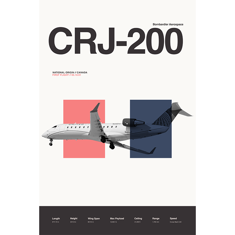 CRJ - 200 - 08 Left
