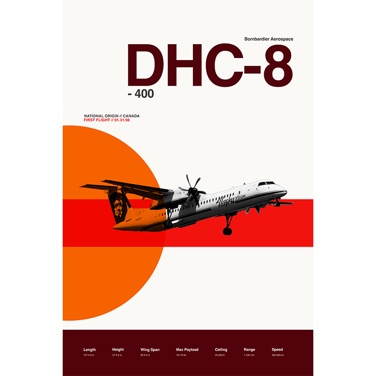 DHC-8 400 Retro