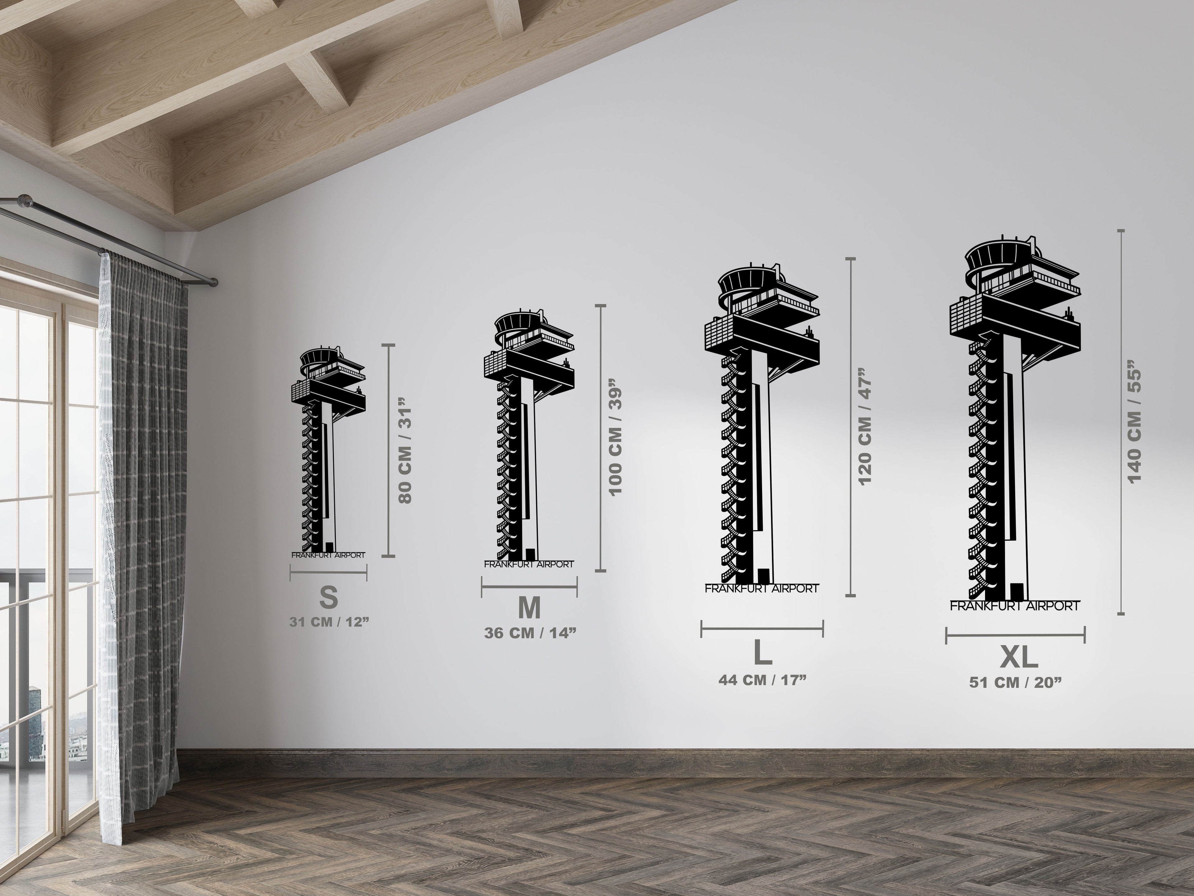 FRA Frankfurt Tower Planeshape