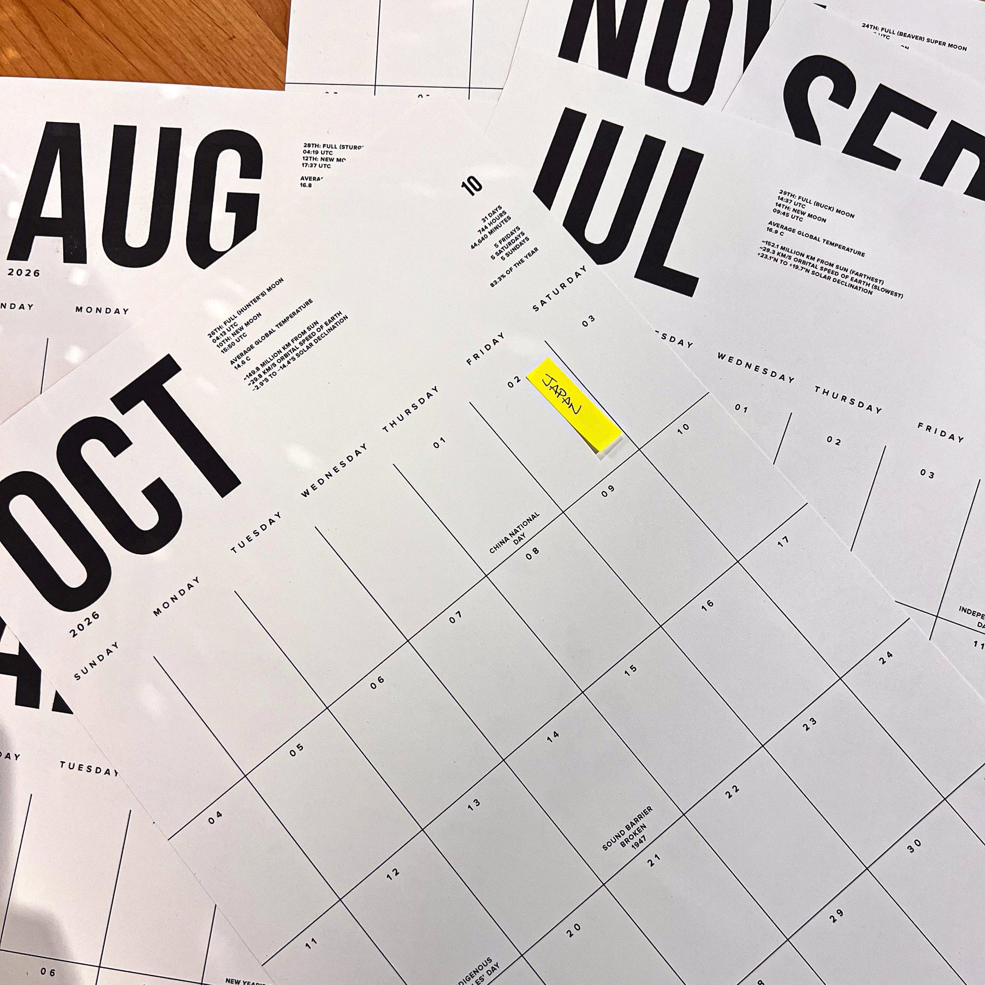 08 Left Wall Calendar