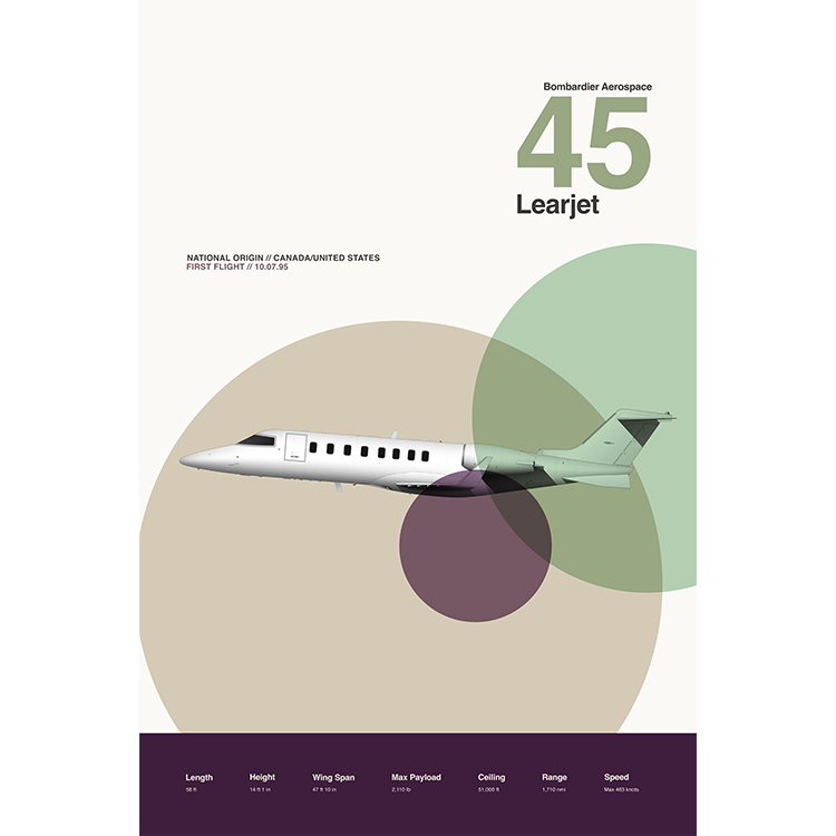 Learjet 45 - 08 Left