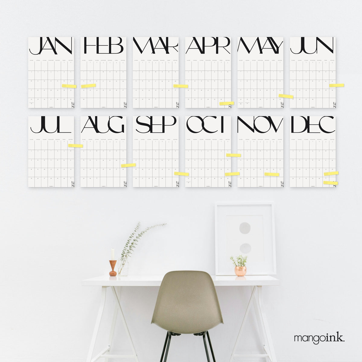 08 Left Wall Calendar