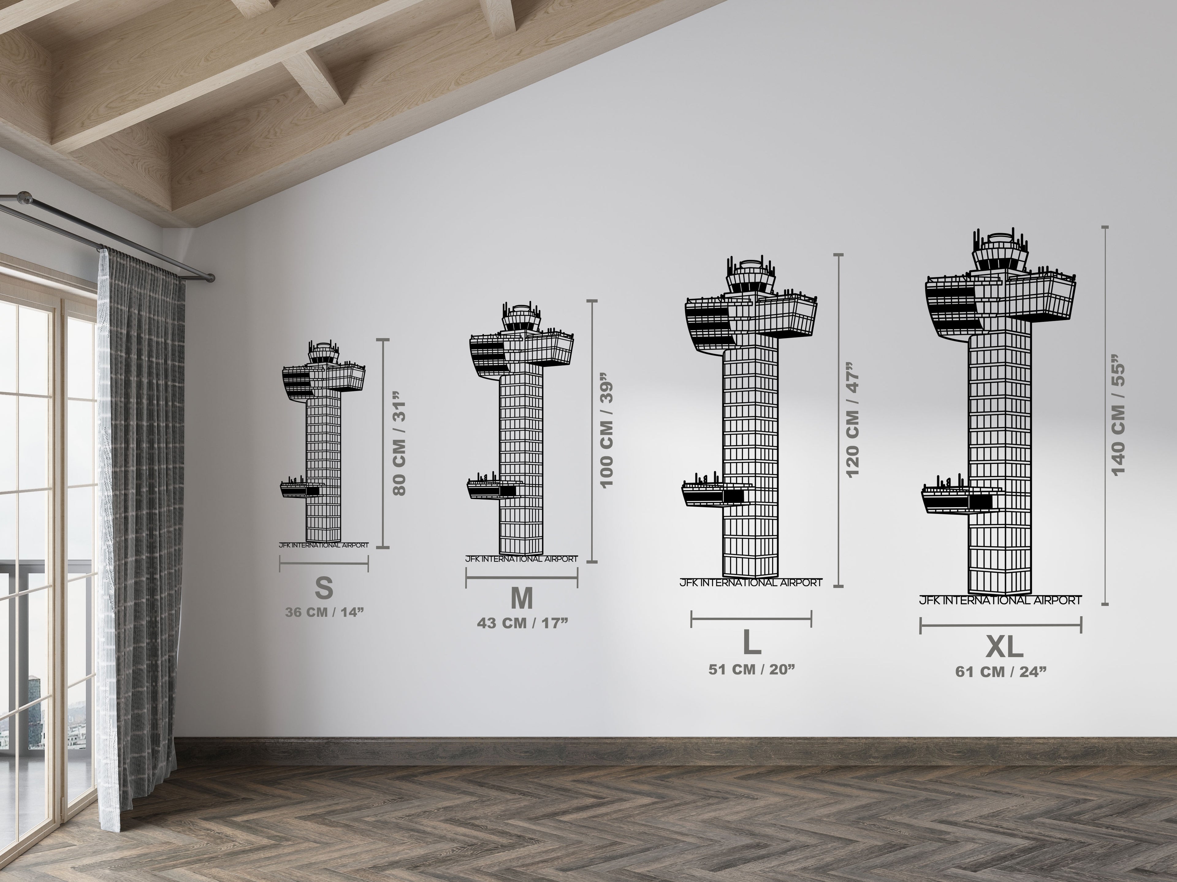JFK New York Tower Planeshape