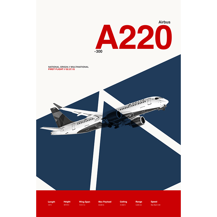 A220 - 300 - 08 Left