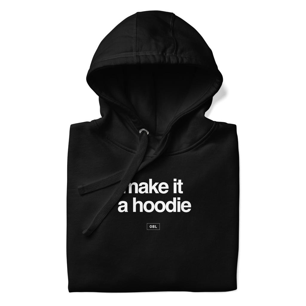 ADD A HOOD! (black) - 08 Left