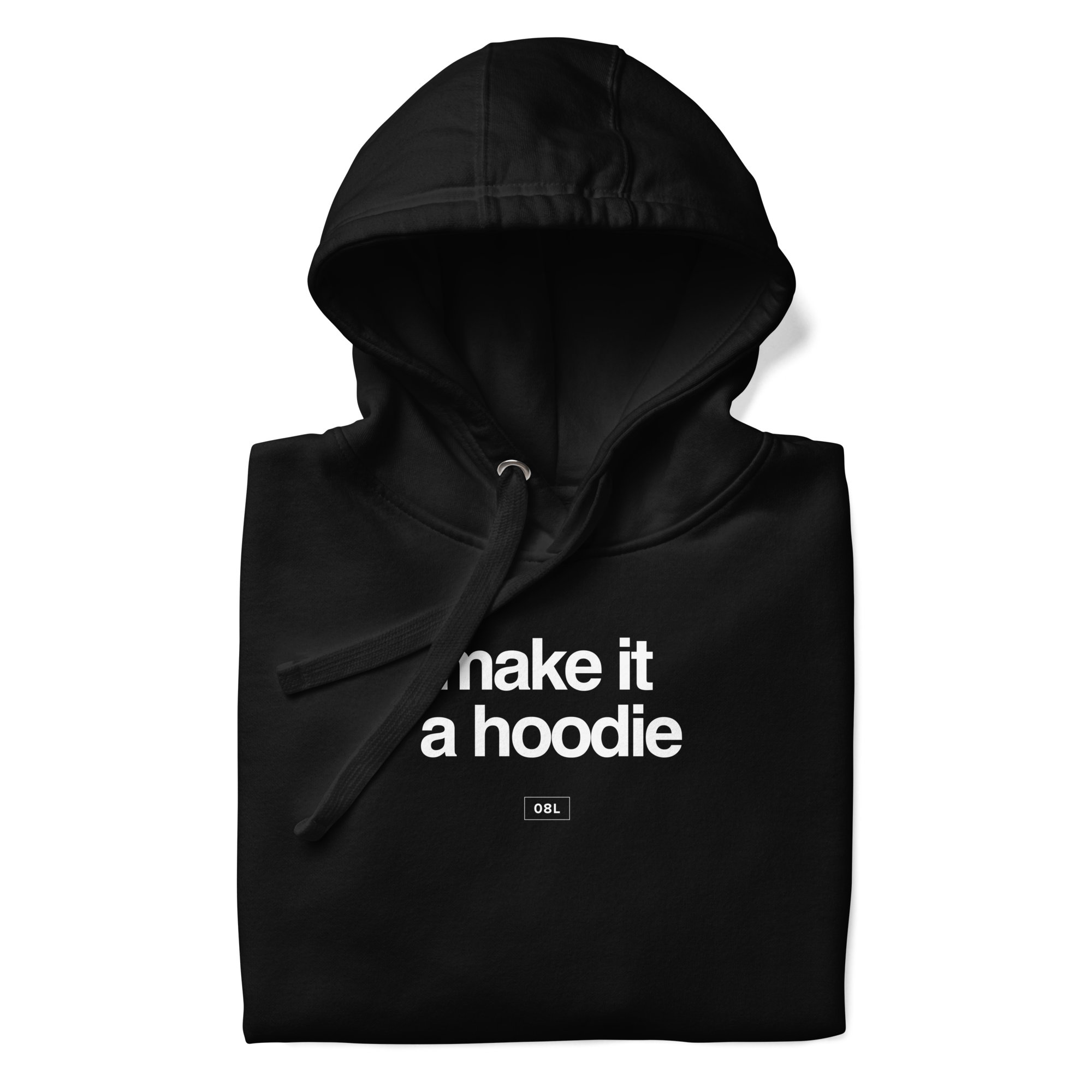ADD A HOOD! (black) - 08 Left