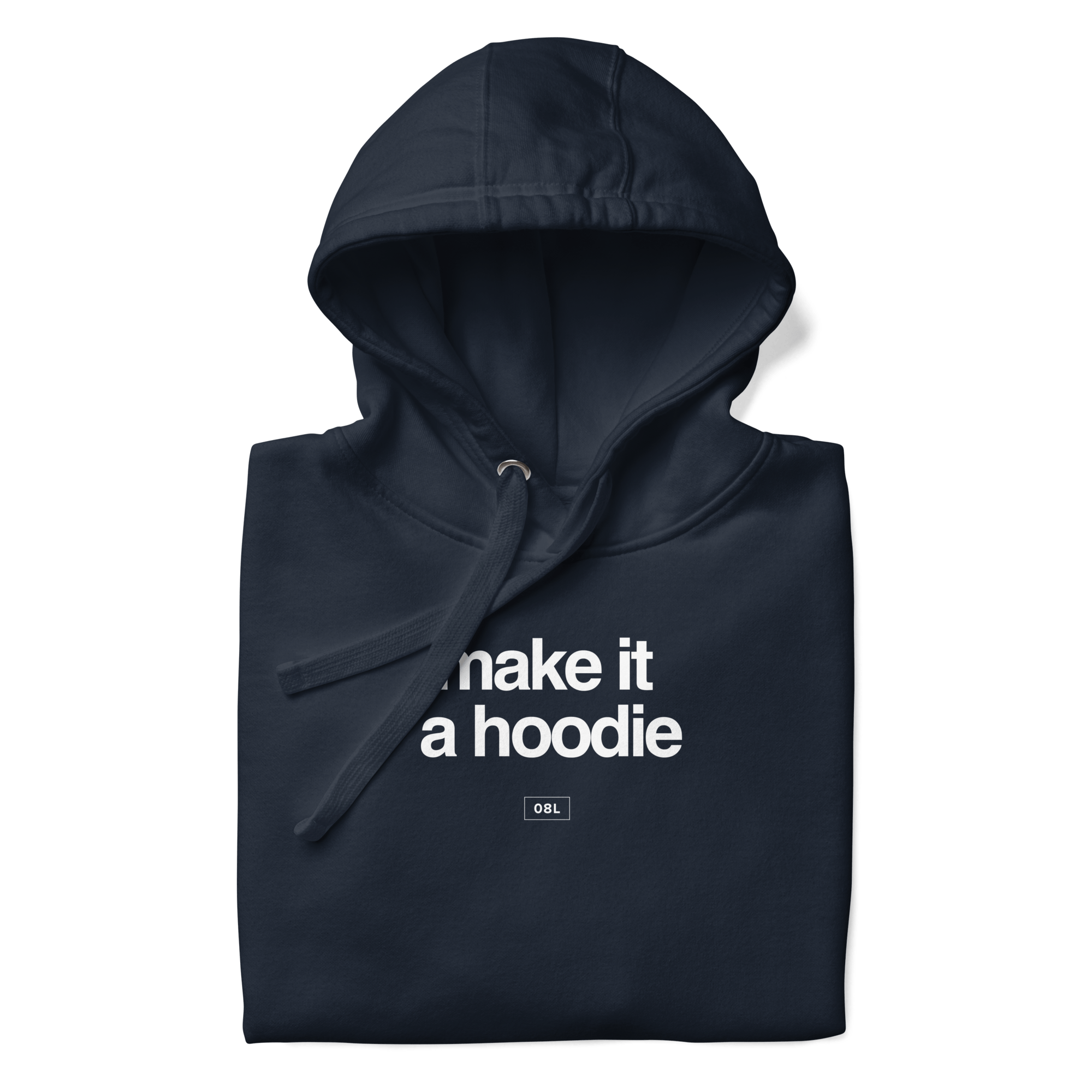 ADD A HOOD! (navy) - 08 Left