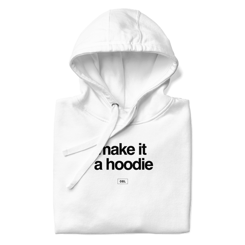 ADD A HOOD! (white) - 08 Left