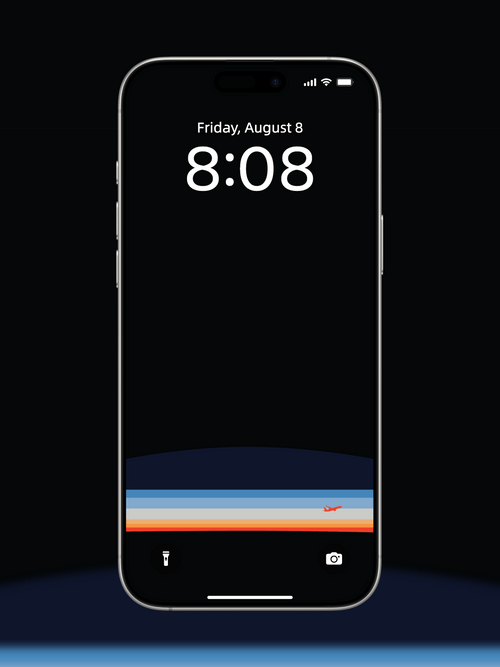 Altitude Sunset Wallpaper - 08 Left