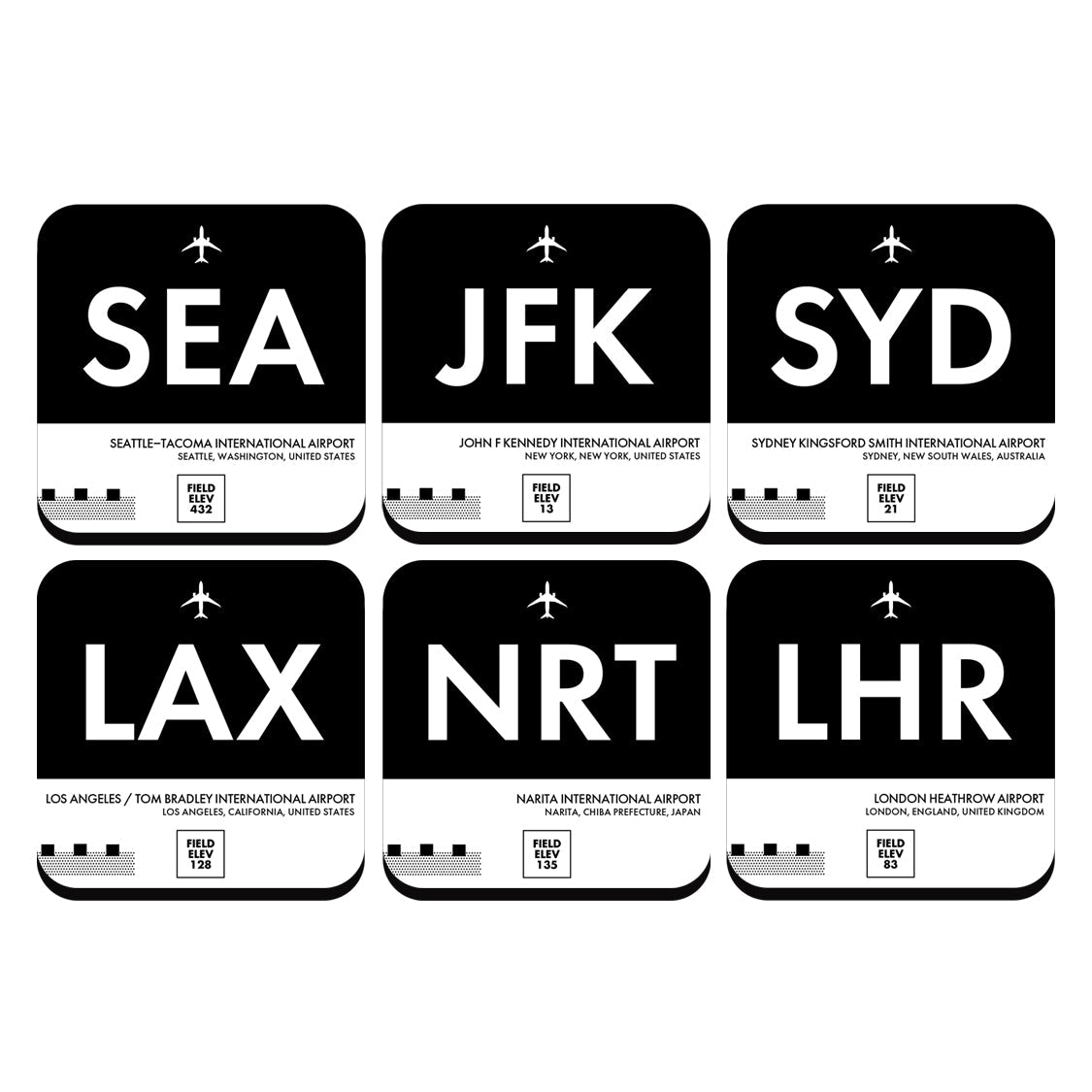 Any Airport Coaster - 08 Left