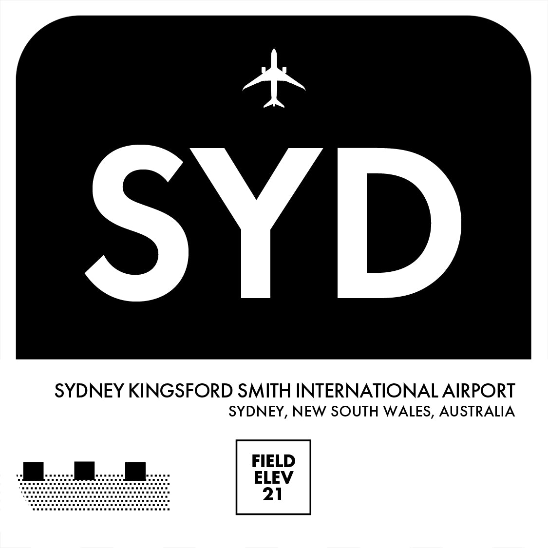 Any Airport Coaster - 08 Left