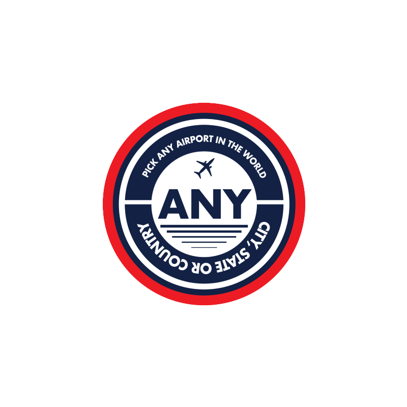ANY AIRPORT Sticker - 08 Left