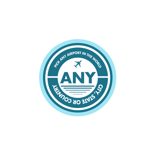 ANY AIRPORT Sticker - 08 Left