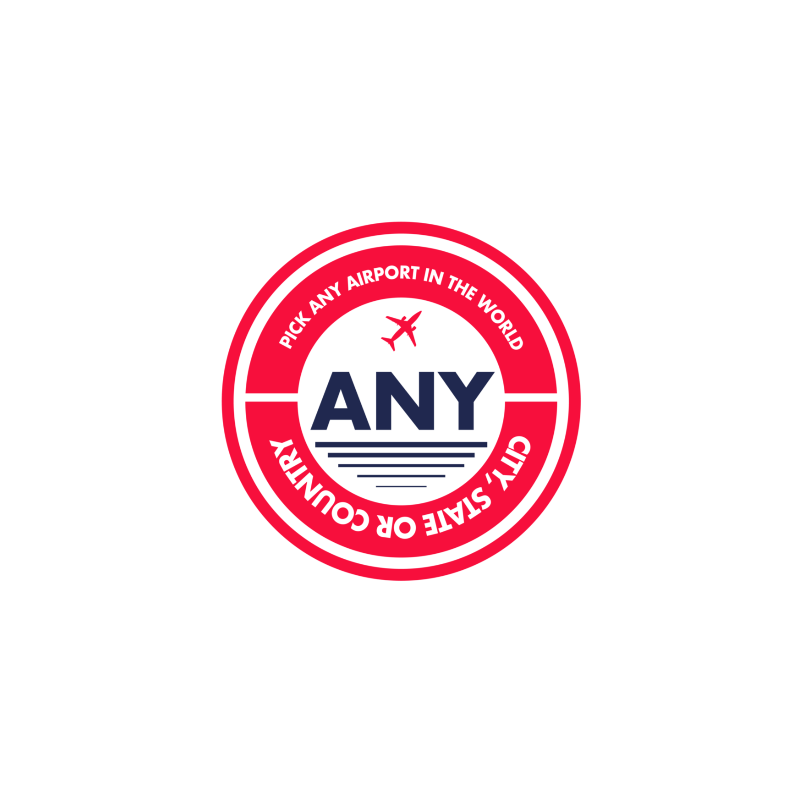 ANY AIRPORT Sticker - 08 Left