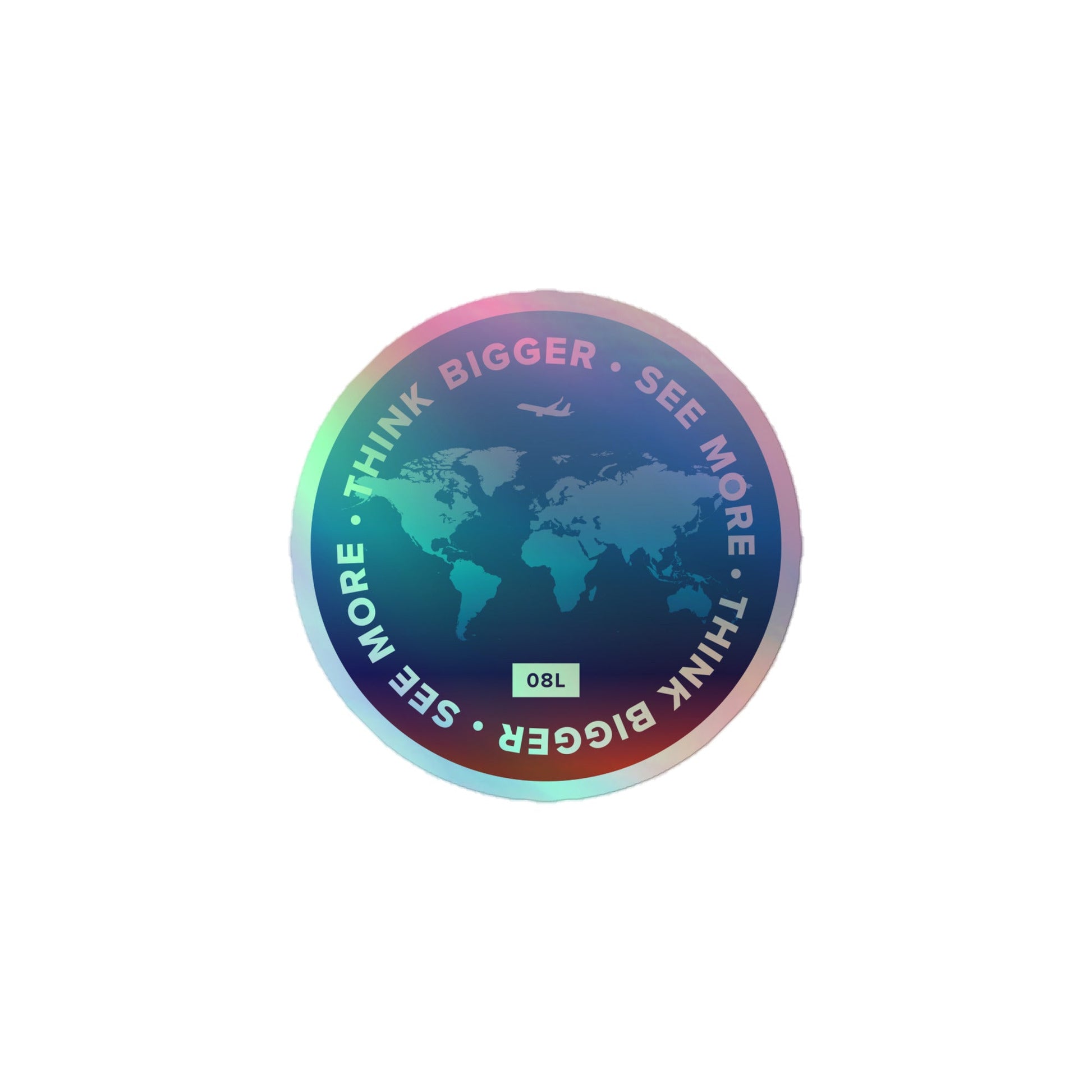 Bigger Holographic Sticker - 08 Left