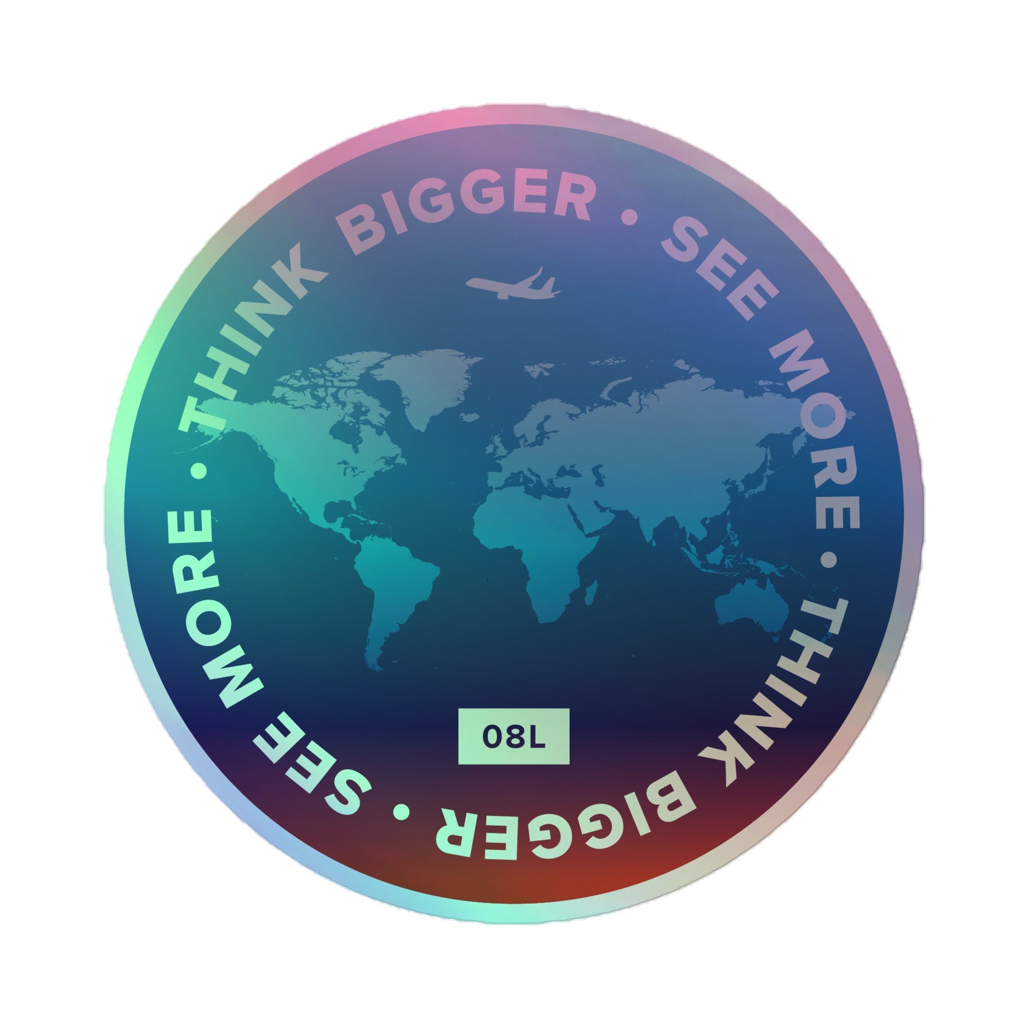 Bigger Holographic Sticker - 08 Left
