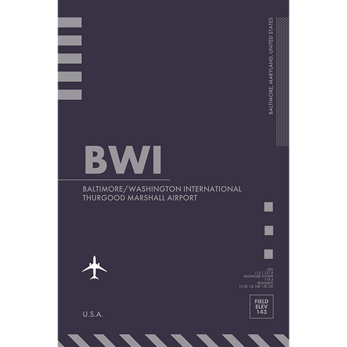 BWI CODE | BALTIMORE - 08 Left