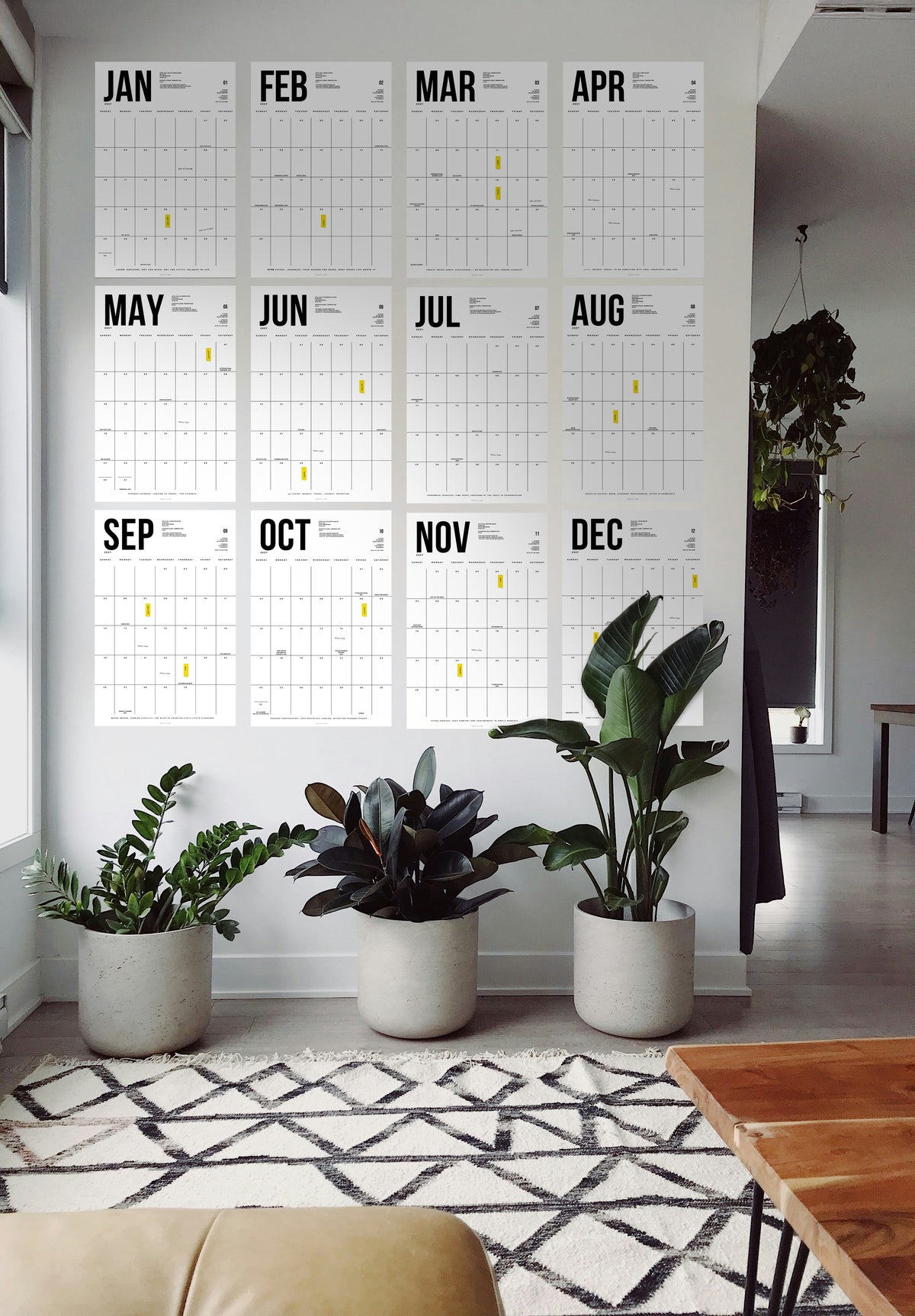 08 Left Wall Calendar