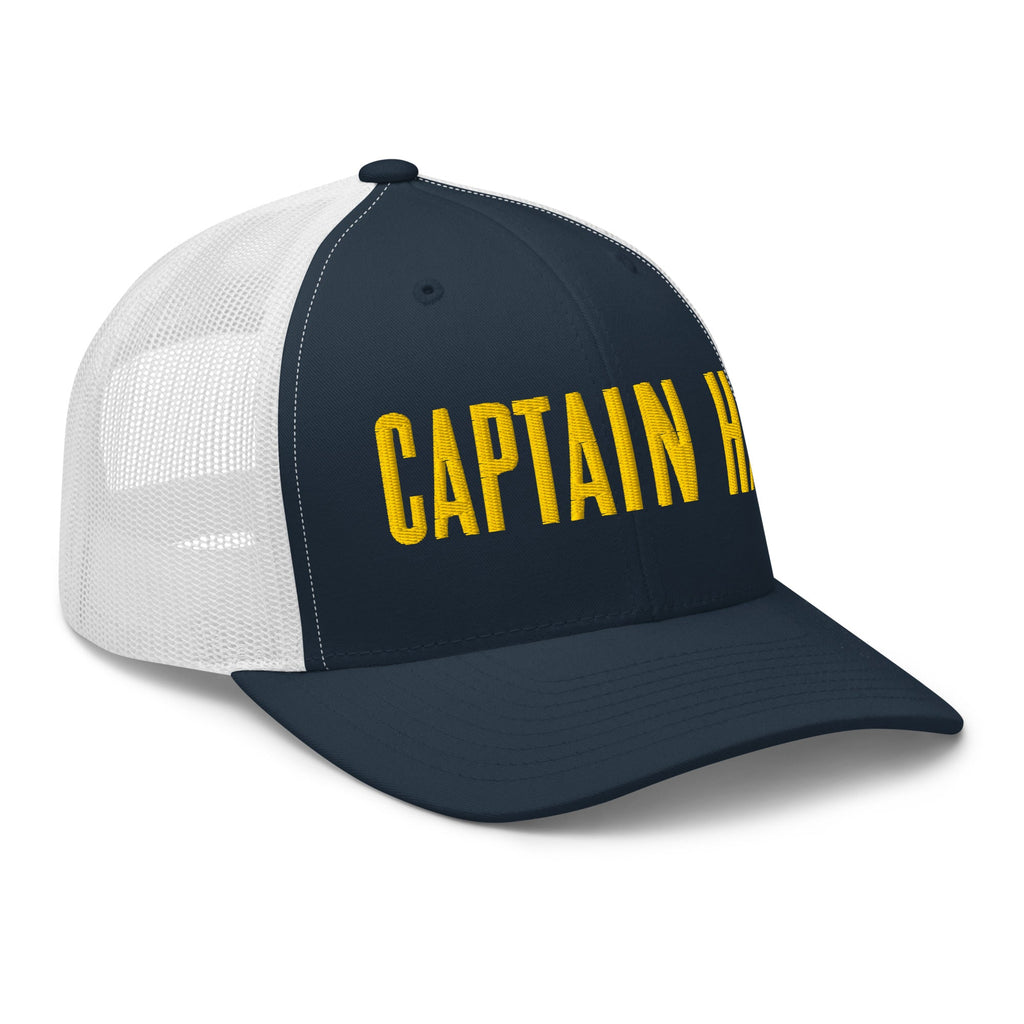 Captain Hat Trucker Cap - 08 Left