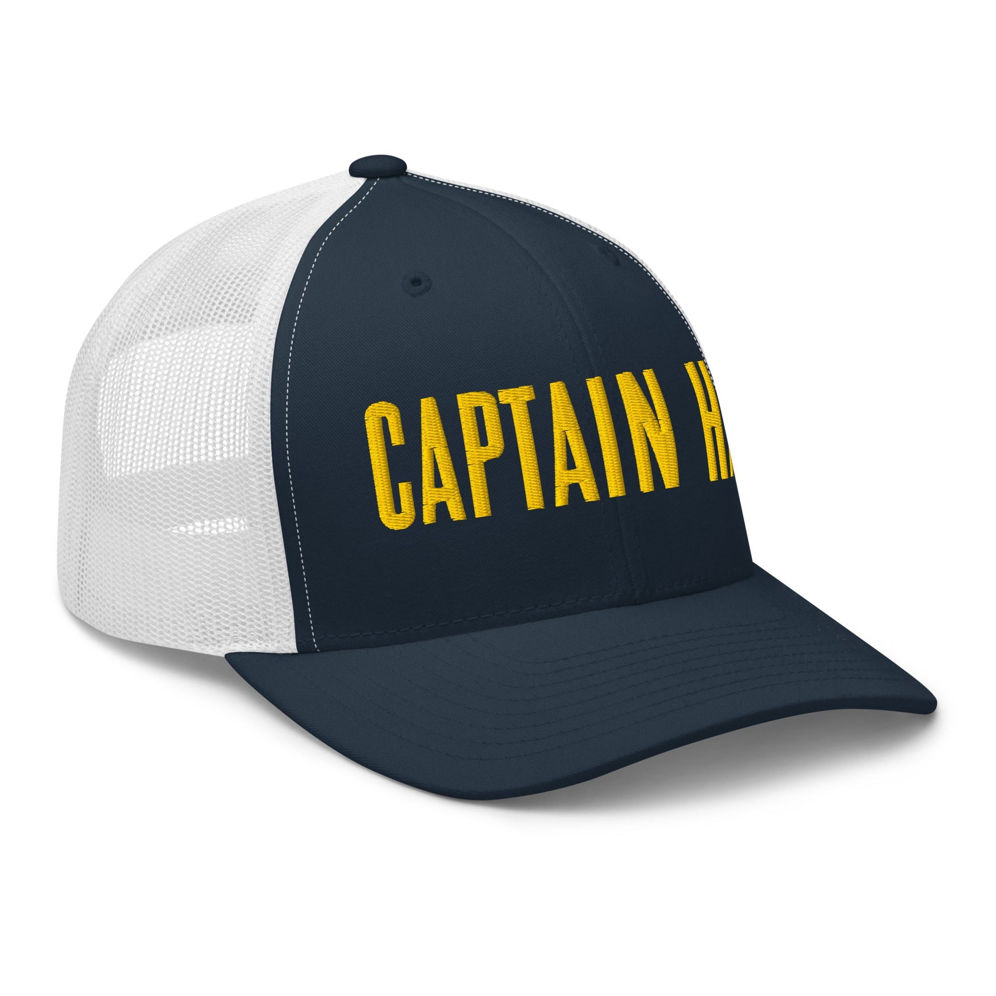 Captain Hat Trucker Cap - 08 Left
