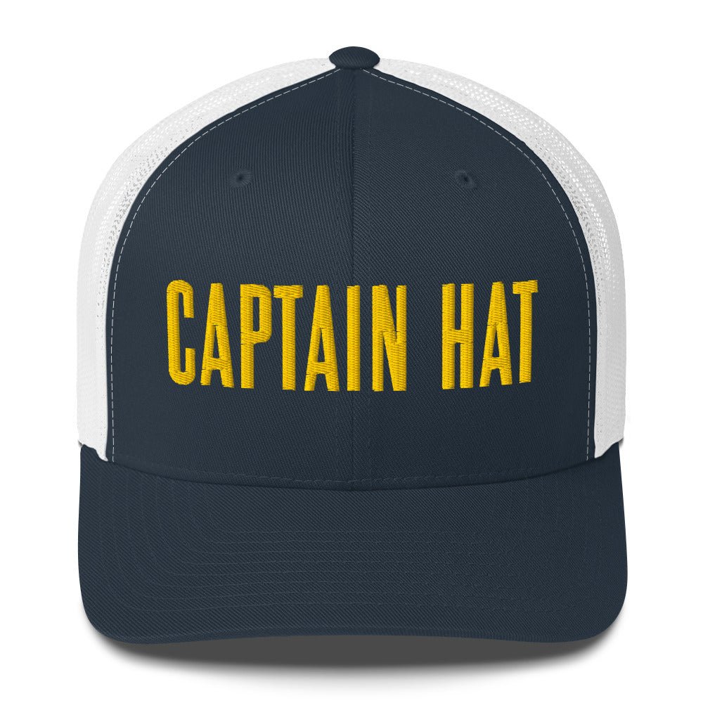 Captain Hat Trucker Cap - 08 Left