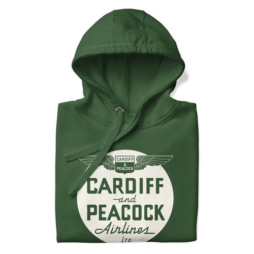 Cardiff and Peacock Airlines Premium Hoodie - 08 Left