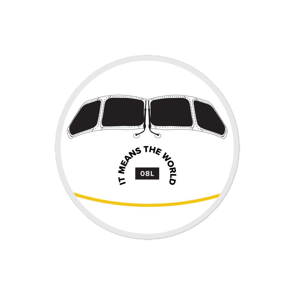 Cockpit Sticker - 08 Left
