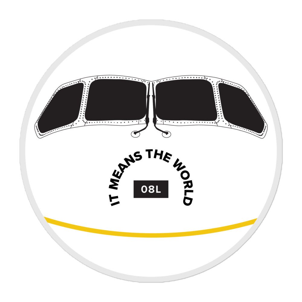 Cockpit Sticker - 08 Left