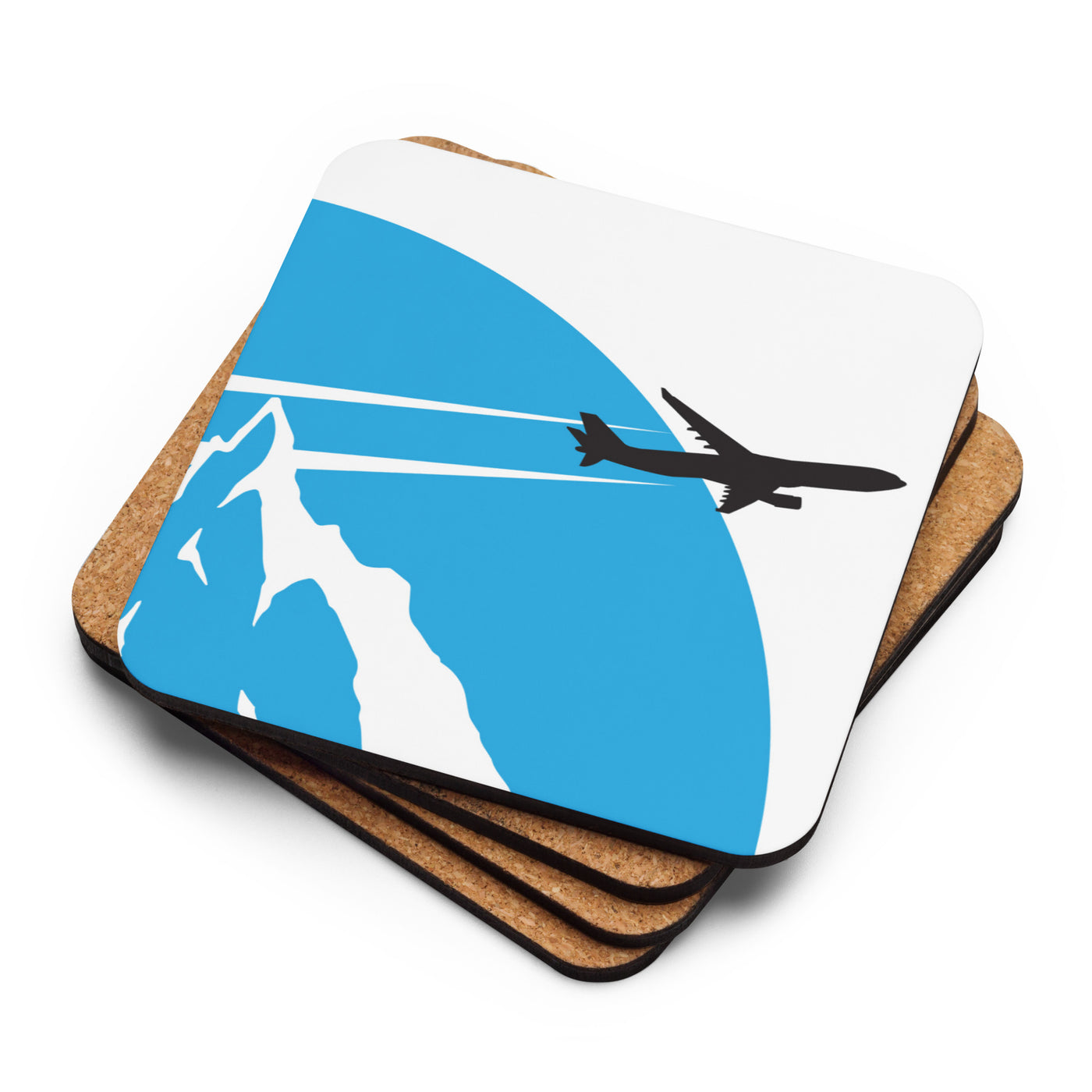 Blue Contrails Coaster