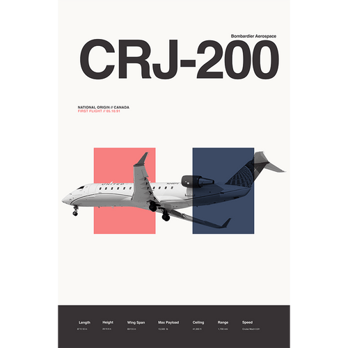 CRJ - 200 - 08 Left