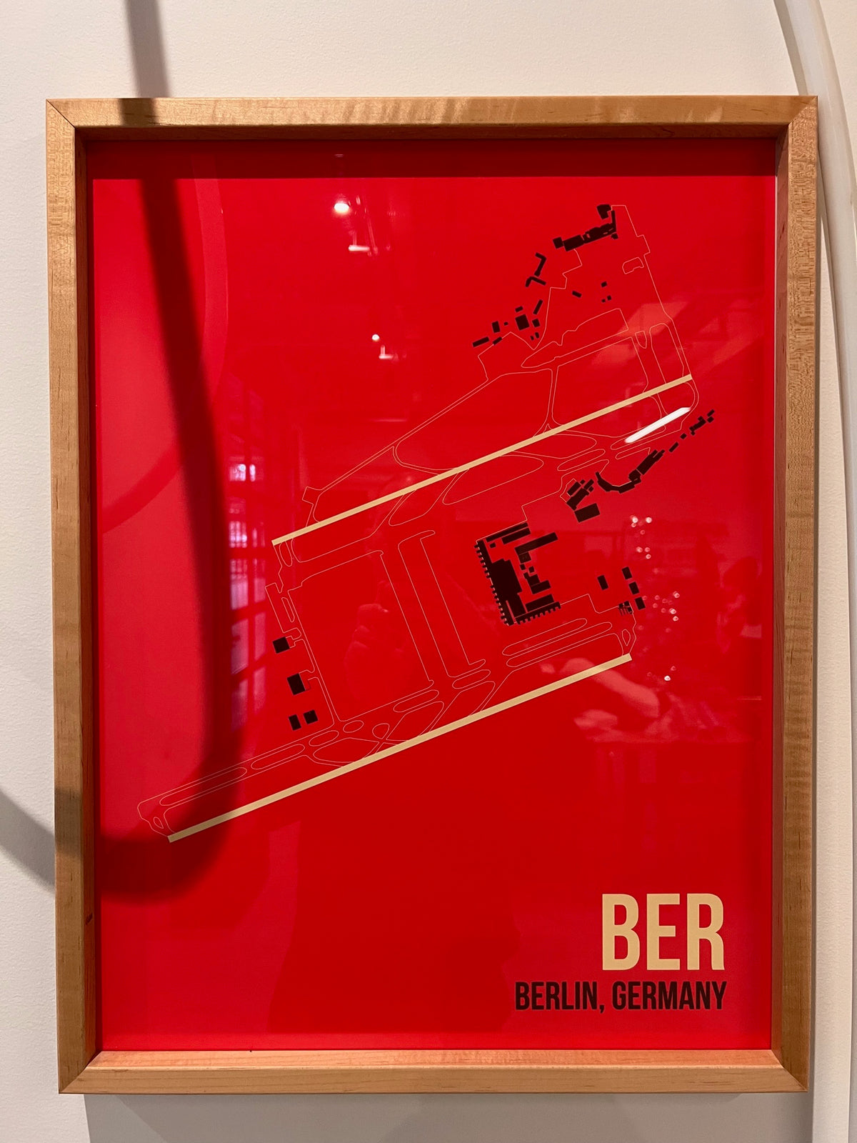 BER Berlin 18 x 24 Framed Print Clearance, the actual item