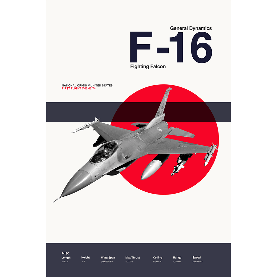 F - 16 - 08 Left