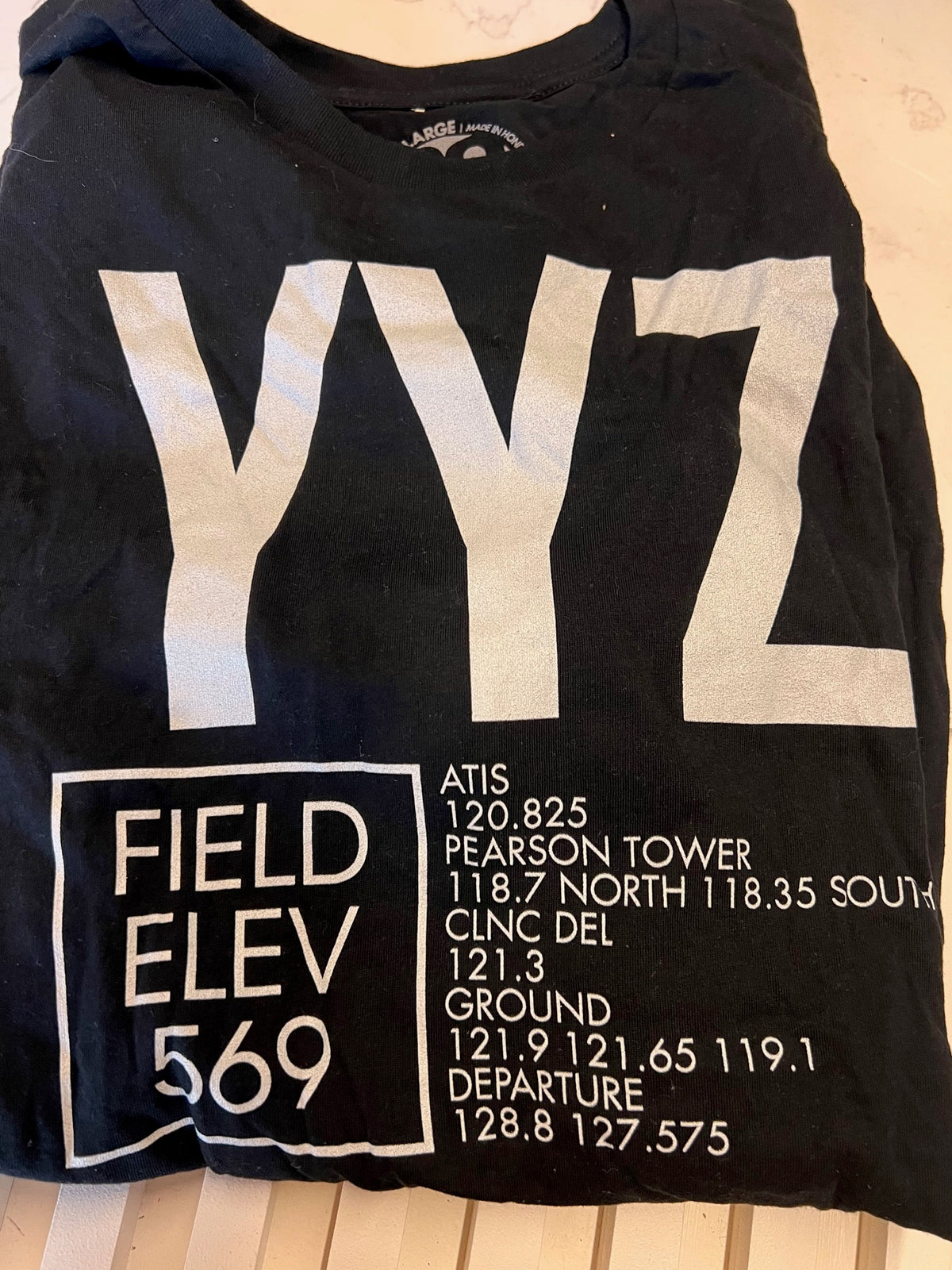 YYZ ATC Tee Clearance, the actual item
